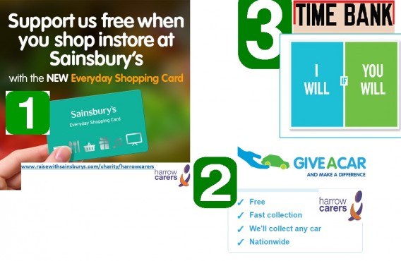 The three different ways you can support Harrow Carers